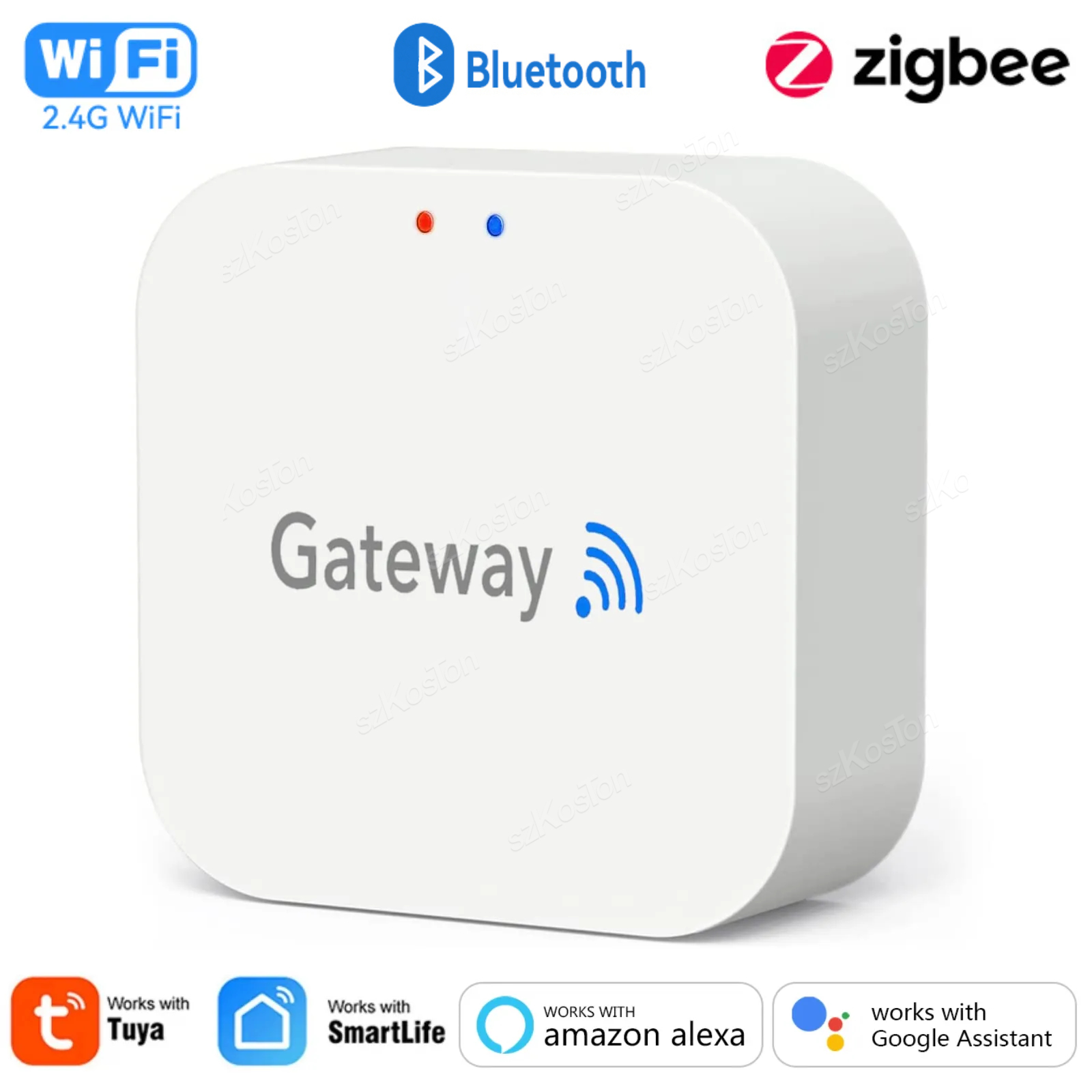 Smart Home Control Panel - Tuya vida inteligente multi-modo gateway hub