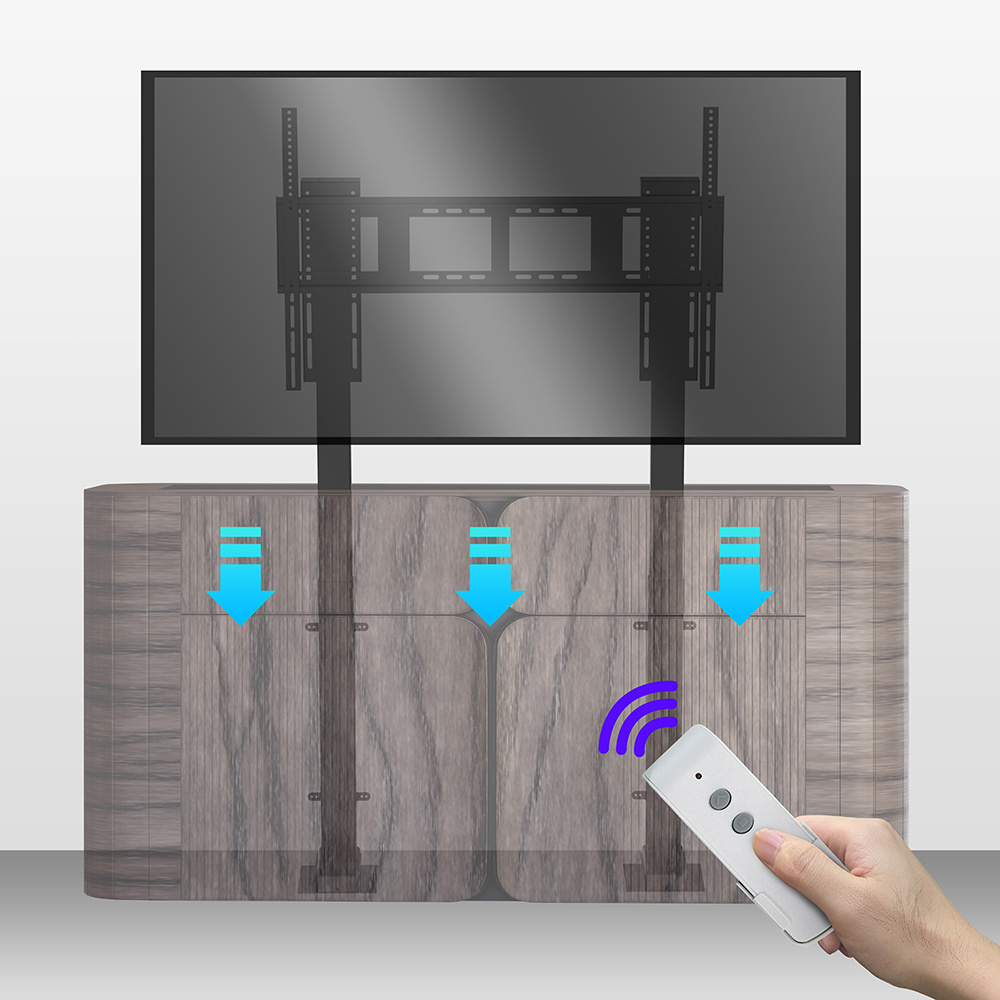 Smart Home Tv - Mecanismo Motorizado, Sistema Automático para Sala