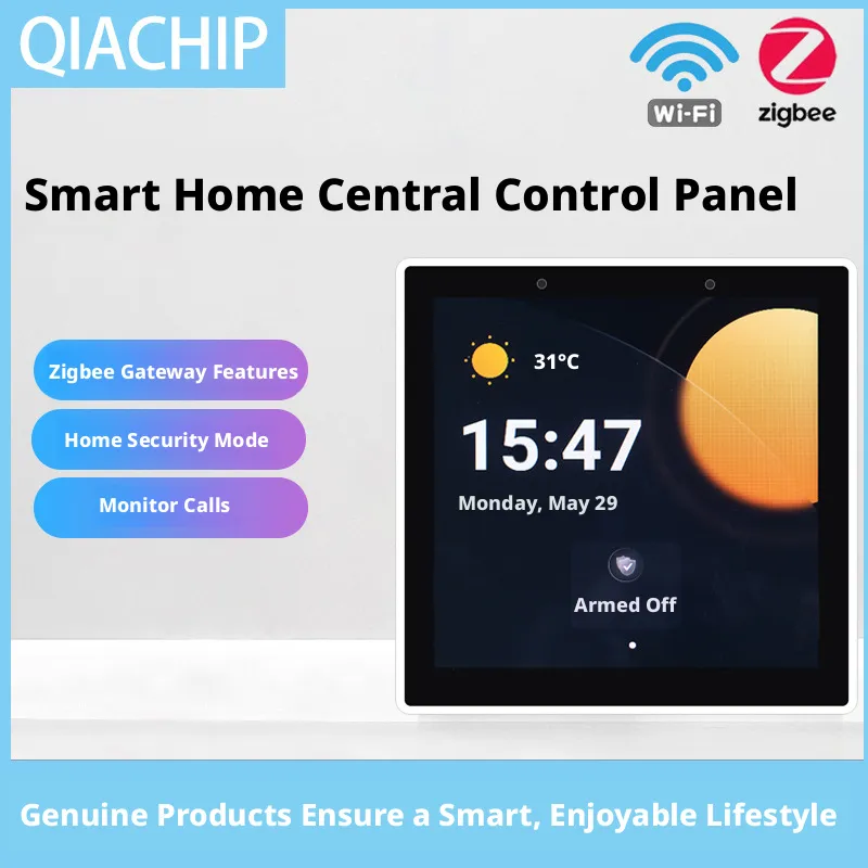 Smart Home Control Panel - Painel de Controle Central Multifuncional Smart