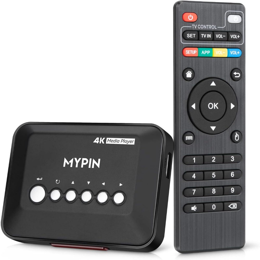 Smart Home Remote - Reprodutor de Mídia HDMI 4K 30Hz