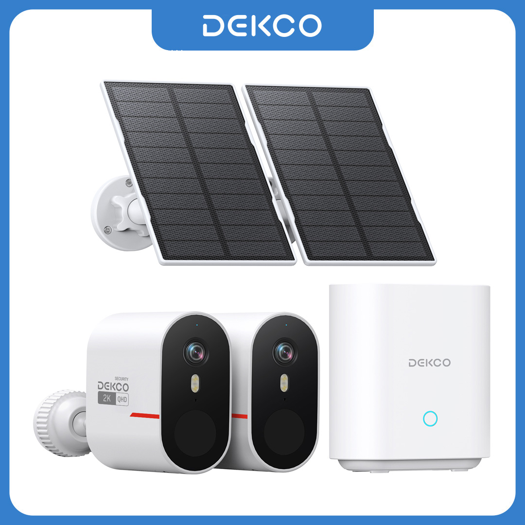Smart Home Security System - Sistema de Câmera Solar WiFi Dekco