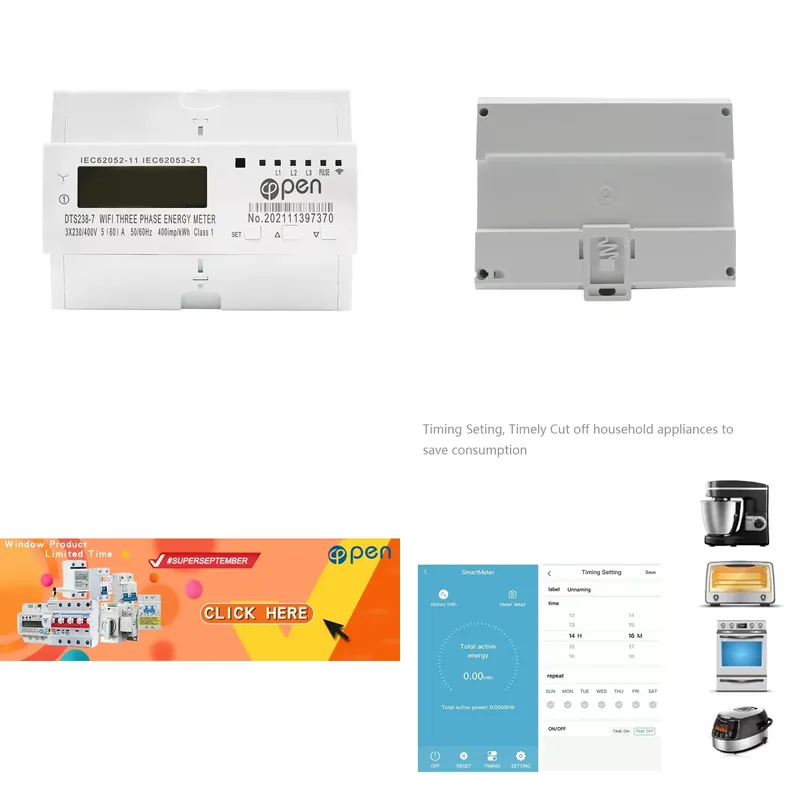 Smart Home Remote - Medidor de Energia Inteligente Trifásico com