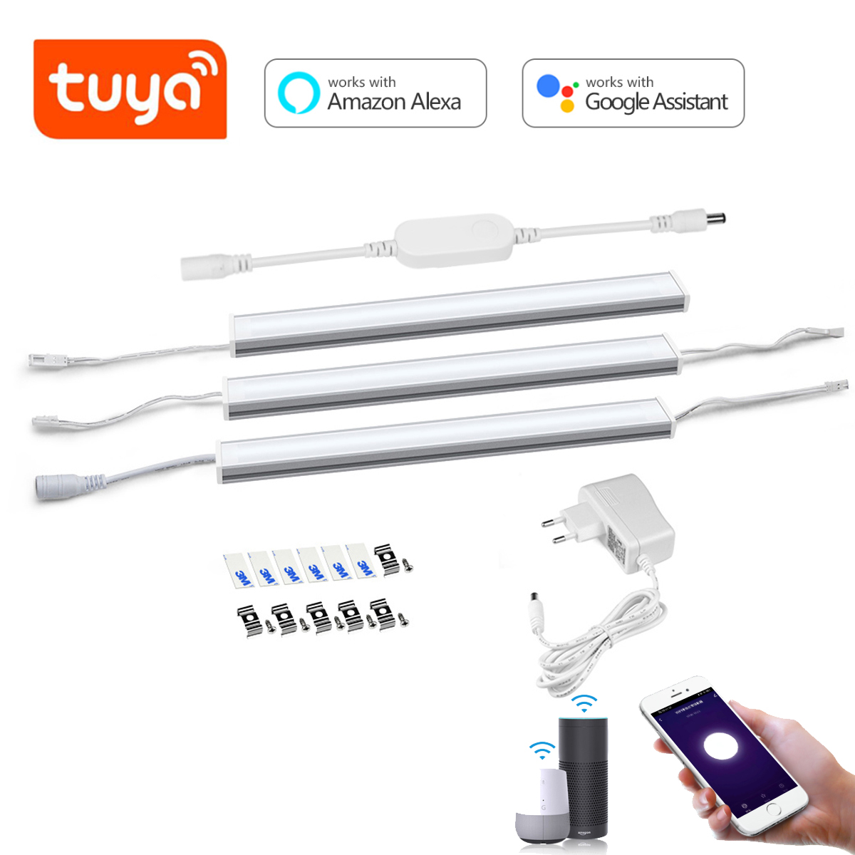 Wifi Led Dimmer - Inteligente tuya wifi barra de alumínio