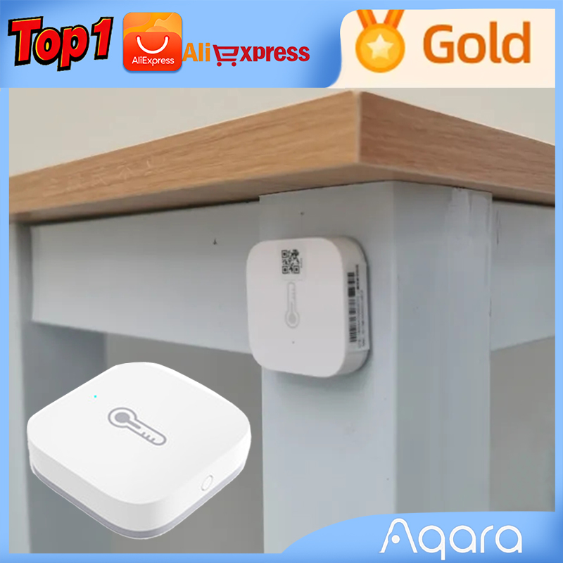 Smart Home Xiaomi App - Aqara-Sensor de Temperatura Inteligente, Pressão do