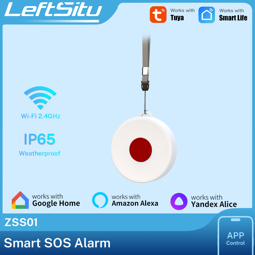 Smart Home Remote - Botão Inteligente Tuya ZigBee IP65, Interruptor