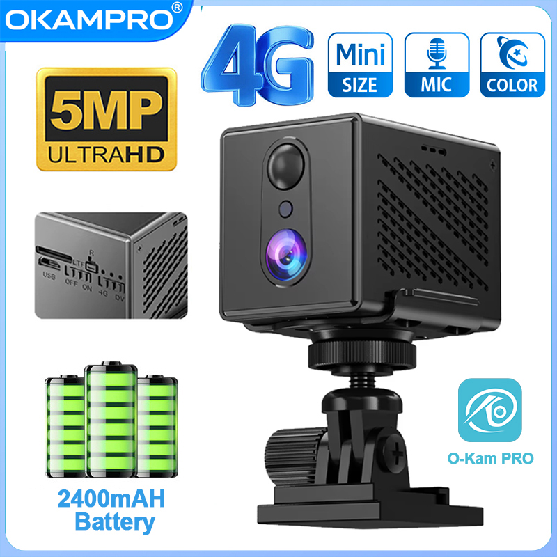 Smart Home Battery Camera Ezviz - Câmera de Vigilância Mini Sem Fio