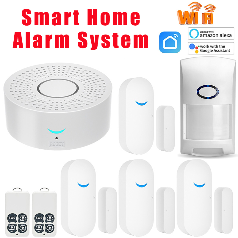 Smart Home Security System - Sensor de Porta Inteligente Tuya WiFi