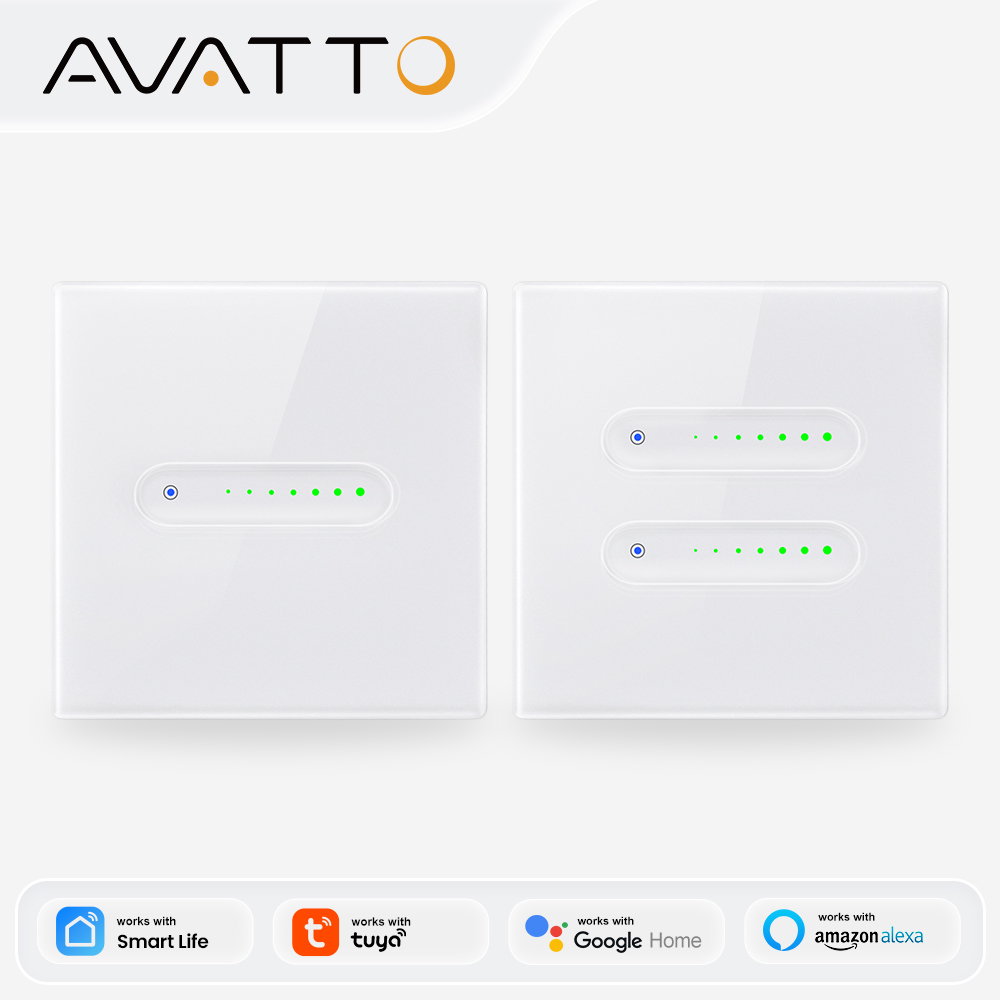 Smart Home Control Panel - AVATTO WiFi Interruptor Dimmer Inteligente de