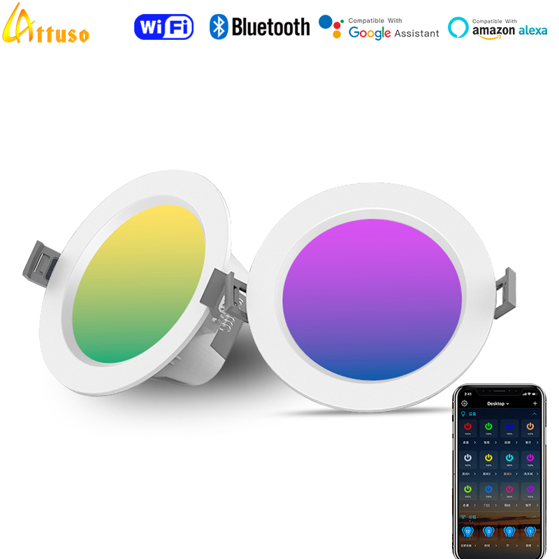 Wifi Led Dimmer - Wifi 5w led downlight 85-265v app