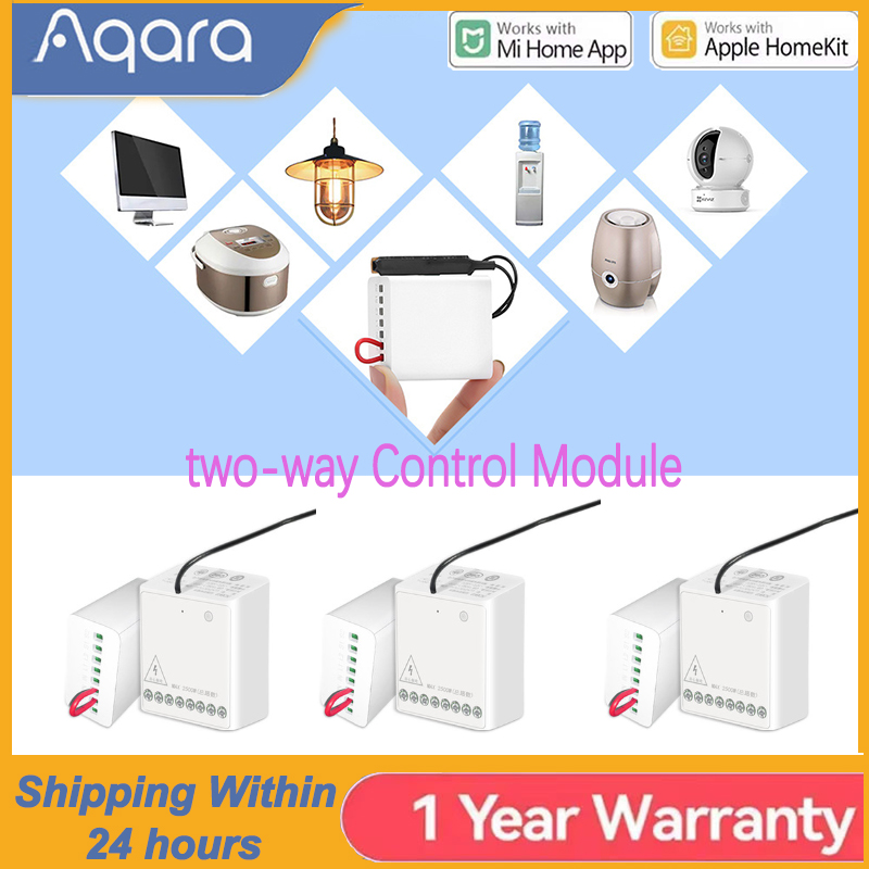 Smart Home Xiaomi App - Aqara módulo de controle bidirecional interruptor