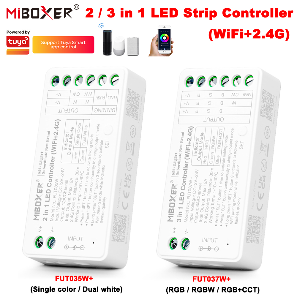Wifi Led Dimmer - Miboxer fut035w + 2 em 1