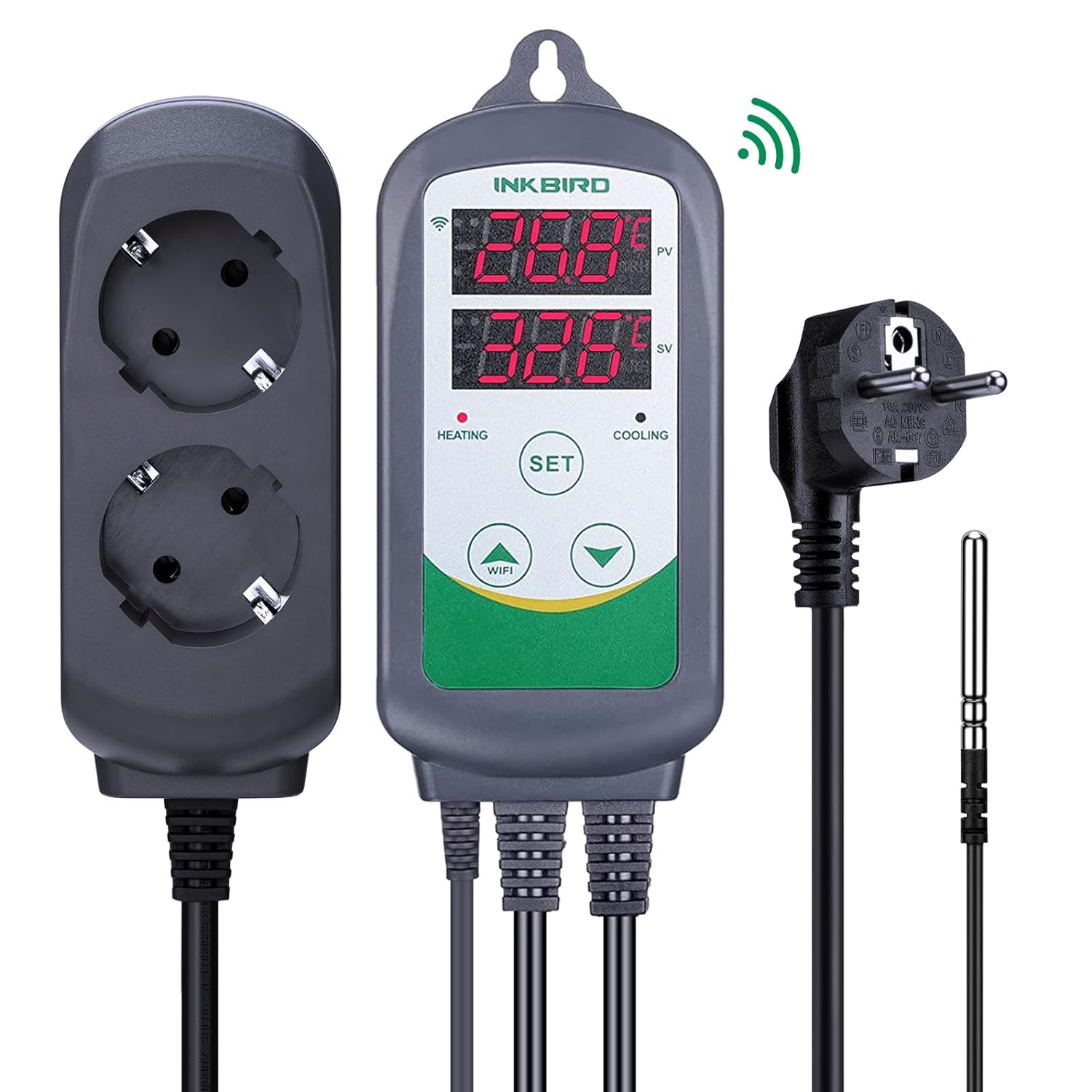 Smart Home Thermostat - Inkbird ITC-308-WiFi controlador de temperatura digital