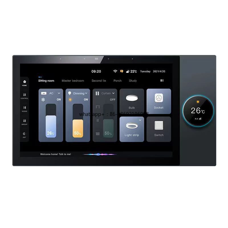 Smart Home Hub - Painel de Controle Central Inteligente Multifuncional