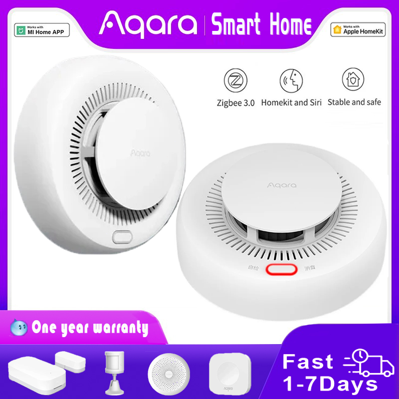 Smart Home Xiaomi App - Novo detector de fumaça aqara zigbee