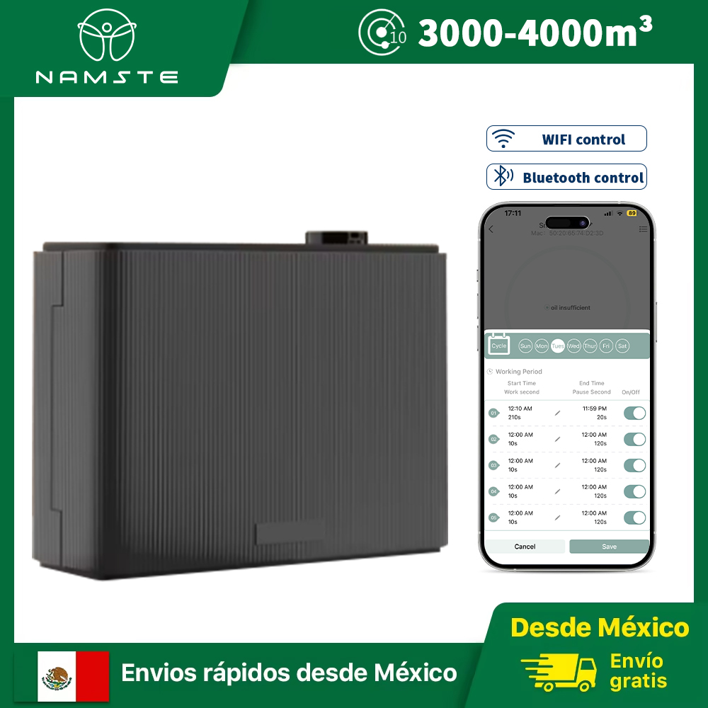 Smart Humidifier - Difusor de Aroma NAMSTE 800ML com