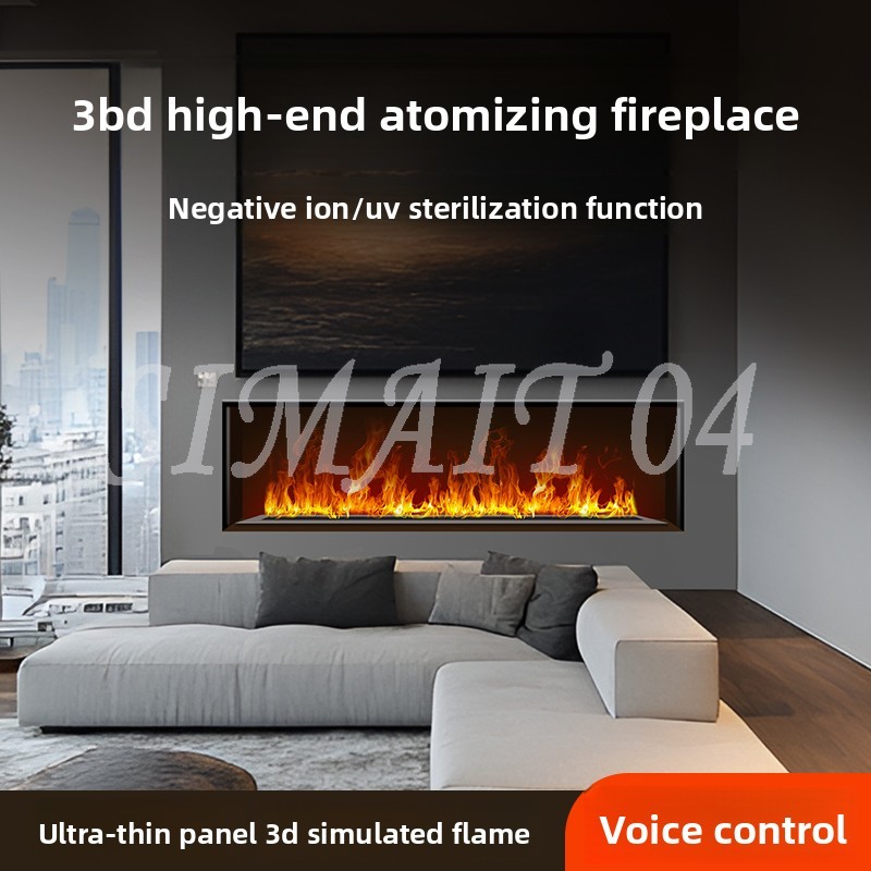 Smart Humidifier - Lareira 3D atomizadora, umidificador de ambiente