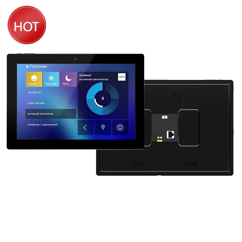 Smart Home Control Panel - 2024 novo 10.1 Polegada na parede