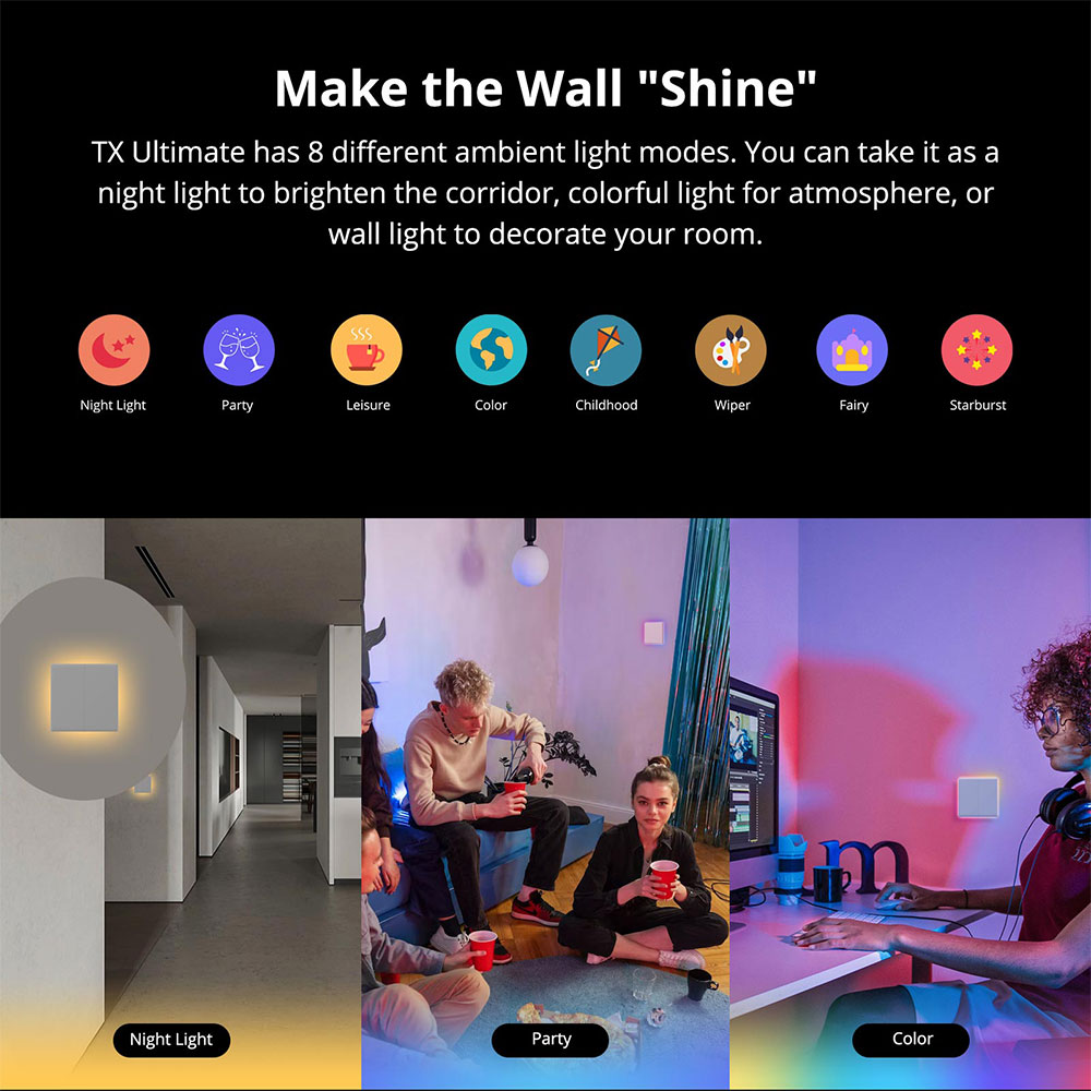 SONOFF-TX Interruptor de pared - Wifi Led Dimmer avaliação e preço