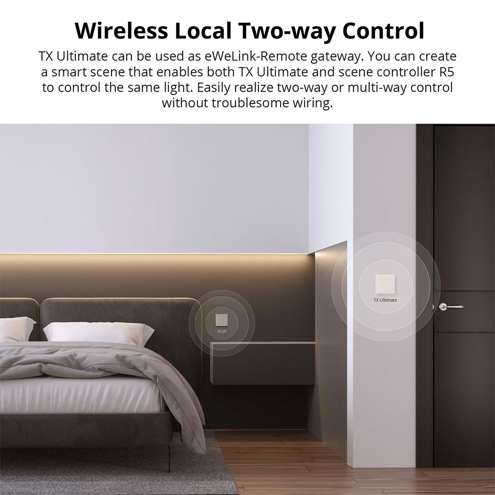 SONOFF-TX Interruptor de pared - Wifi Led Dimmer avaliação e preço