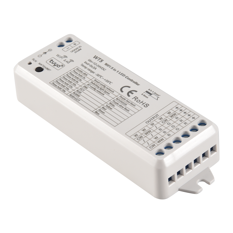 LICE-Tuya LED Controlador 5 em - Wifi Led Dimmer avaliação e preço