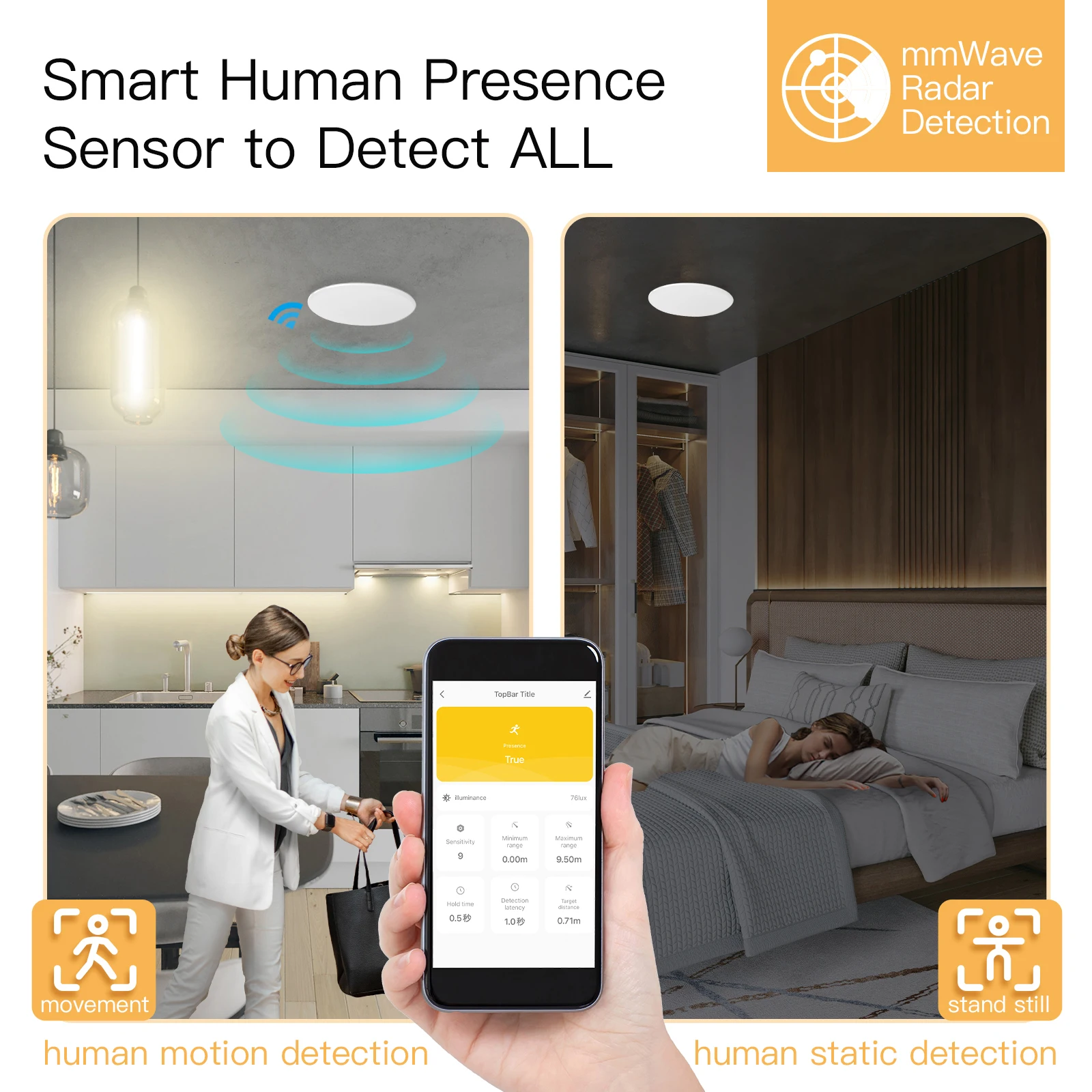 Tuya ZigBee Detector de Presen - Smart Home Hub avaliação e preço