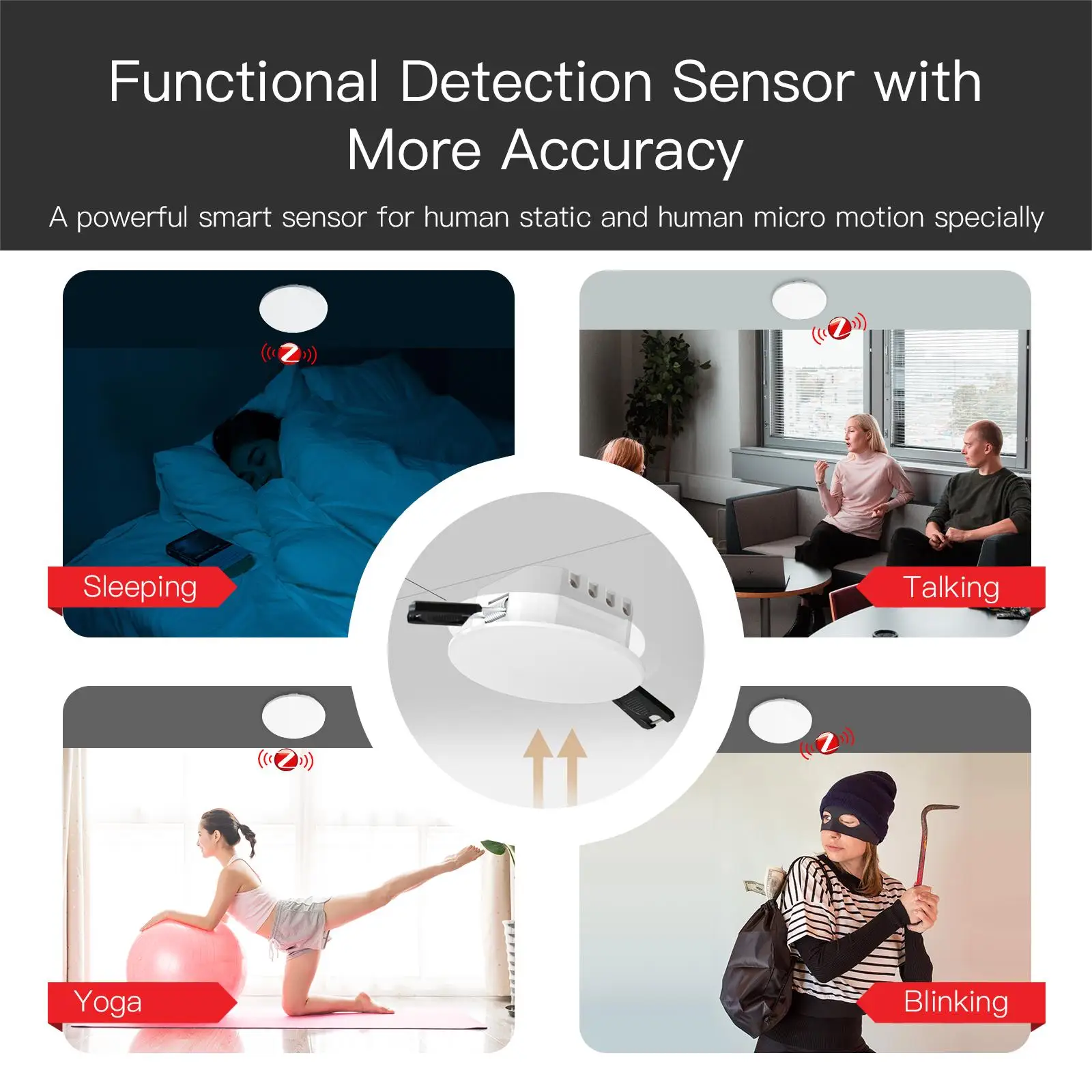 Tuya ZigBee Detector de Presen - Smart Home Hub avaliação e preço