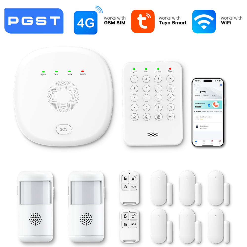 Sistema de Alarme WiFi Sem Fio - Smart Home Demo Kit avaliação e preço