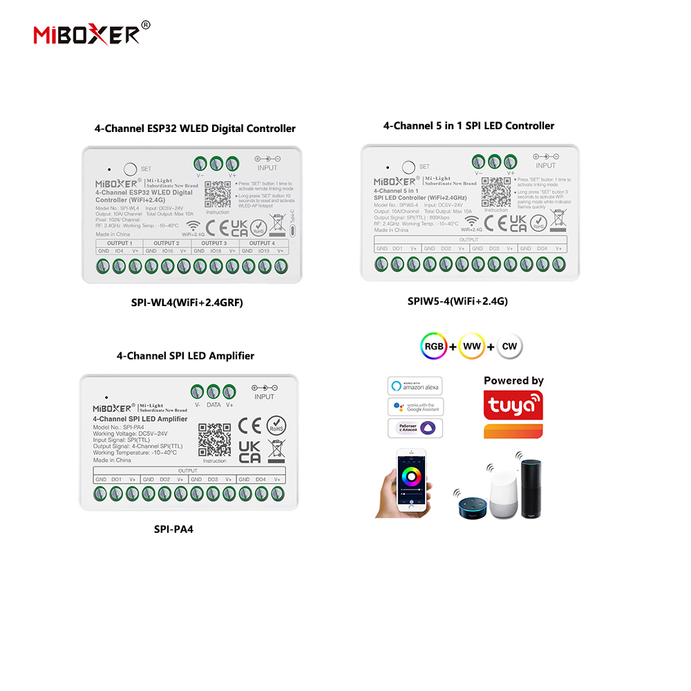 Controlador LED Miboxer SPIW5- - Wifi Led Dimmer avaliação e preço