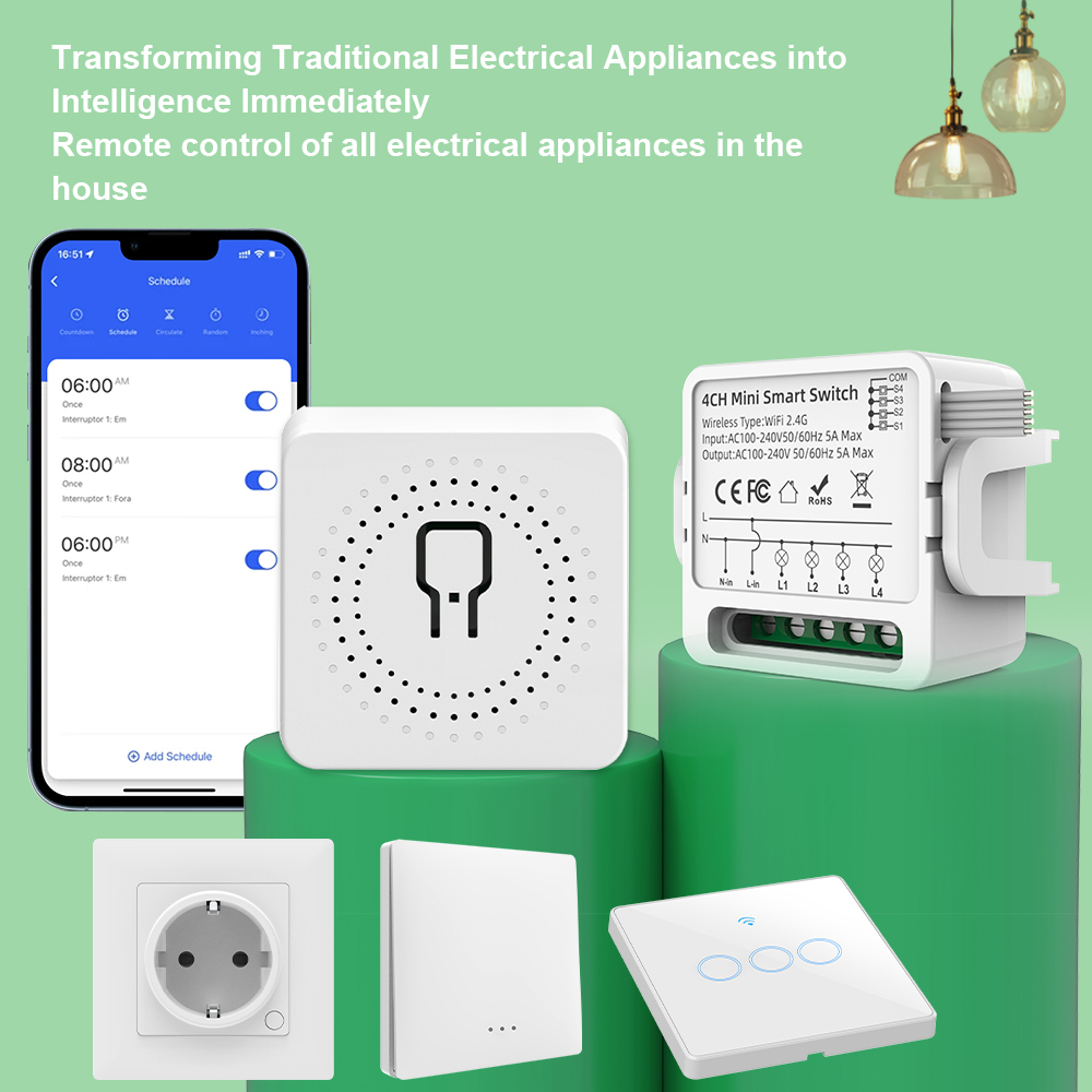 Interruptor Inteligente WiFi T - Smart Home Remote avaliação e preço