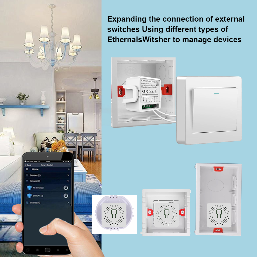 Interruptor Inteligente WiFi T - Smart Home Remote avaliação e preço