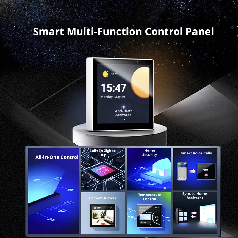 Painel de Controle Central Mul - Smart Home Control Panel avaliação e preço