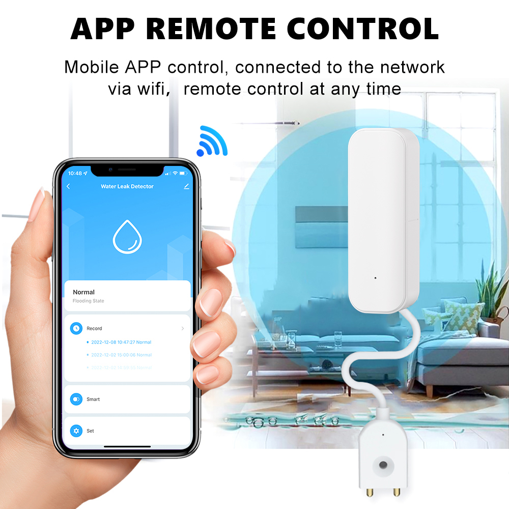 Sensor de água wi-fi/zigbee, a - Smart Home Security System avaliação e preço