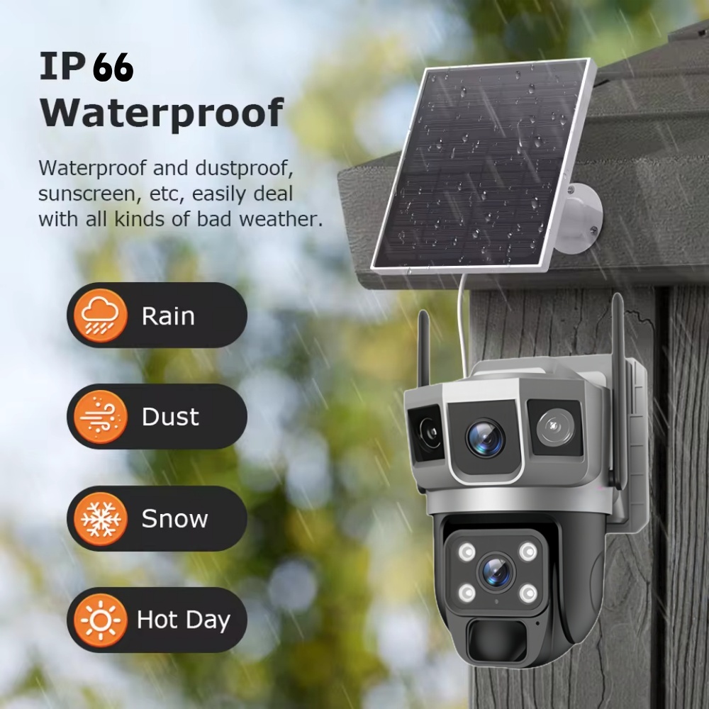 Câmera de Vigilância Solar Ext - Smart Home Security System avaliação e preço