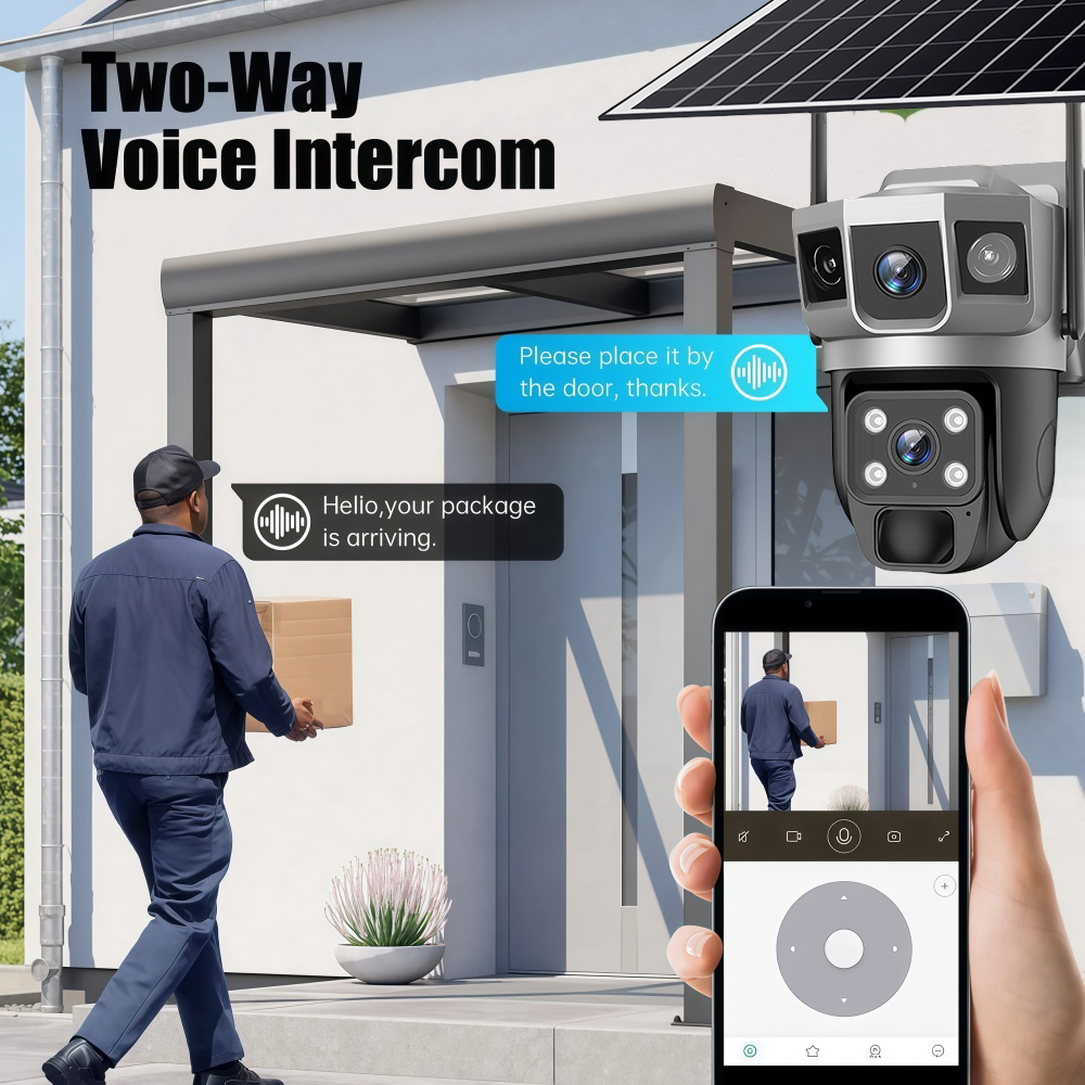Câmera de Vigilância Solar Ext - Smart Home Security System avaliação e preço