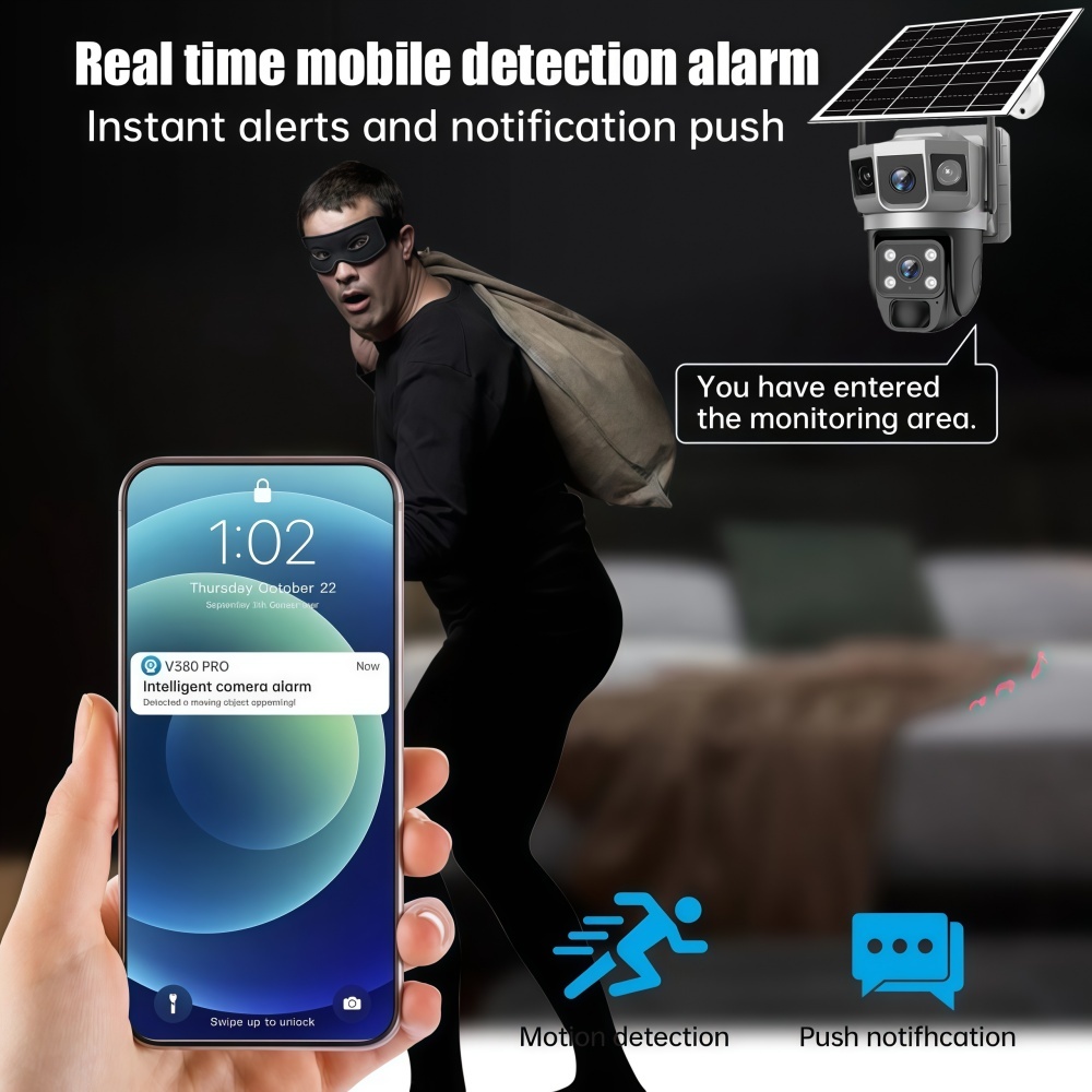 Câmera de Vigilância Solar Ext - Smart Home Security System avaliação e preço