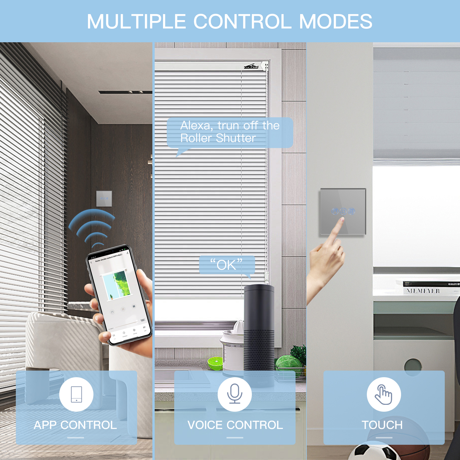 Bseed-interruptor inteligente  - Smart Home Yellow avaliação e preço