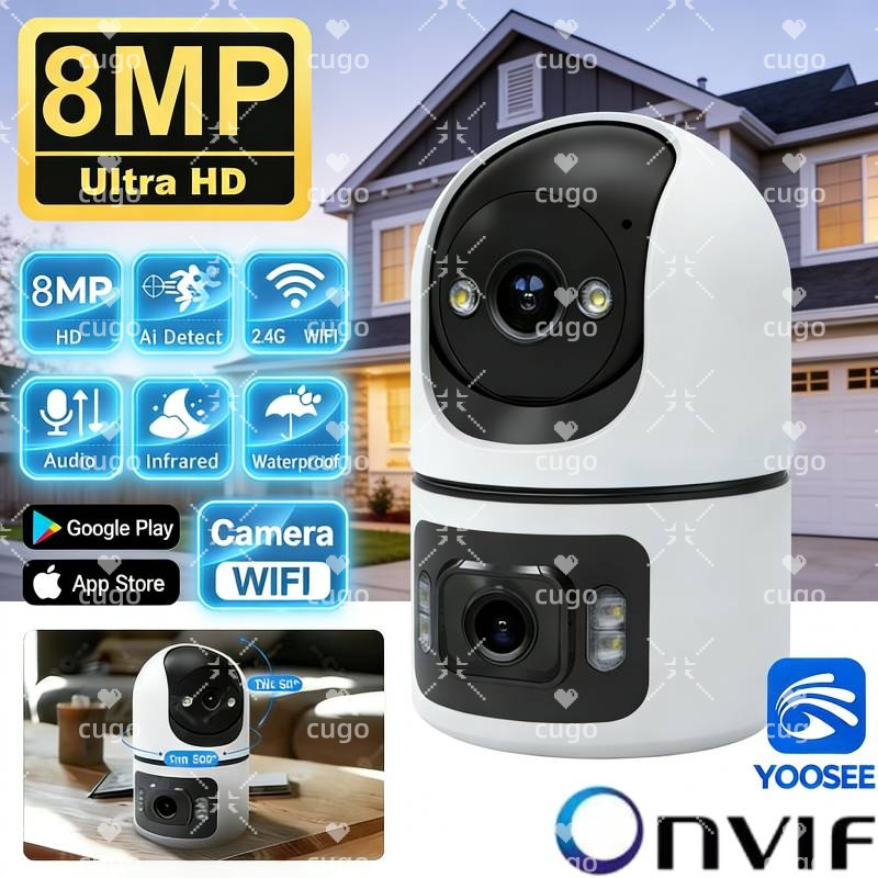 Câmera IP WiFi de 8MP com Lent - Smart Home Battery Camera Ezviz avaliação e preço