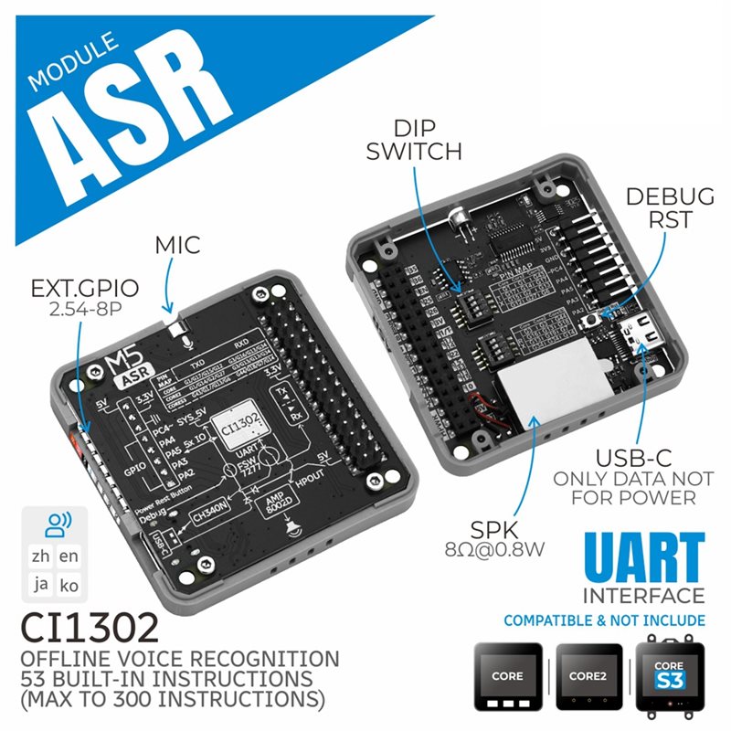 Módulo ASR AI Módulo de voz of - Smart Home Ir avaliação e preço