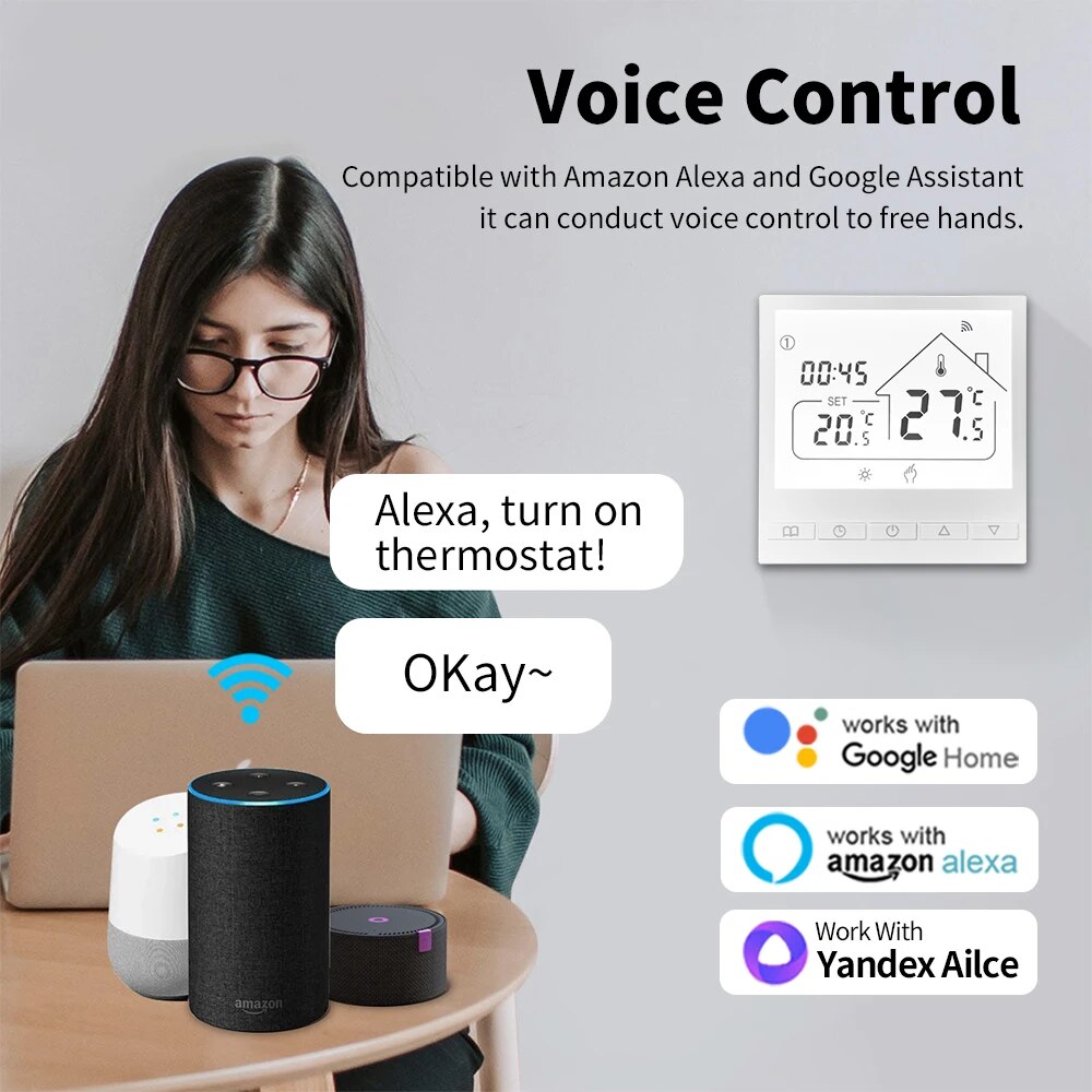 Termostato Inteligente WiFi Tu - Smart Home Thermostat avaliação e preço