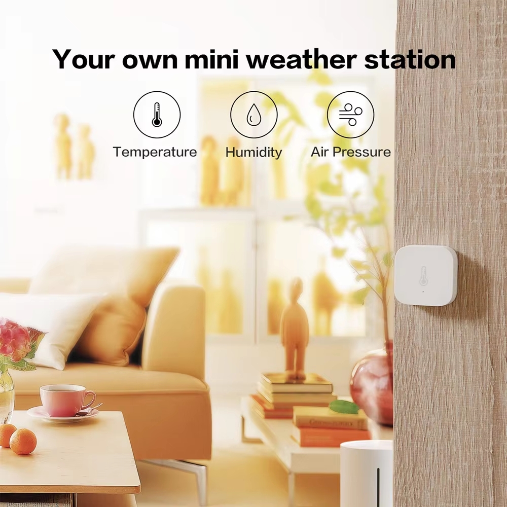 Aqara-Sensor de Temperatura In - Smart Home Xiaomi App avaliação e preço