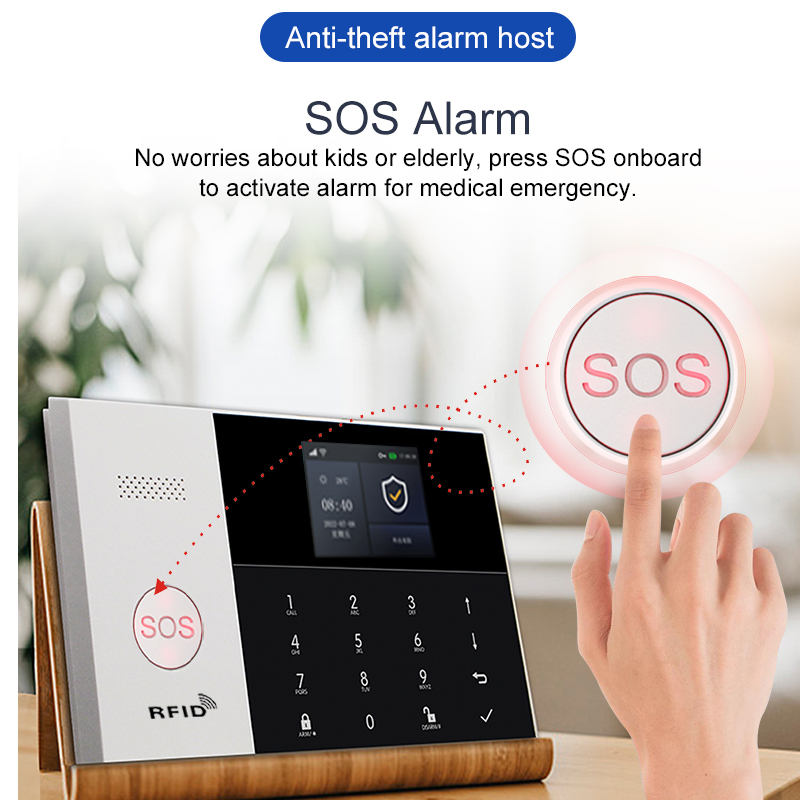 Kit de Sistema de Alarme de Se - Smart Home Security System avaliação e preço
