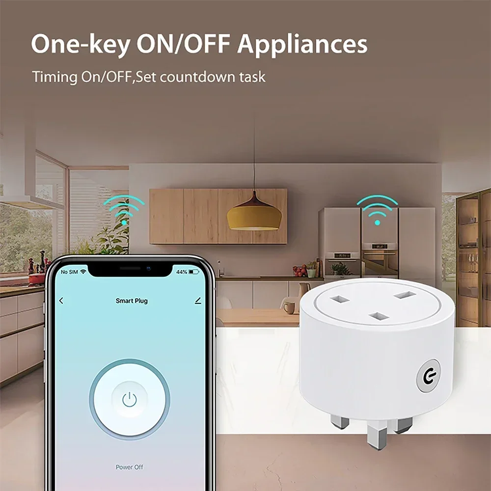 Tomada Inteligente Zigbee 16A  - Smart Home Remote avaliação e preço