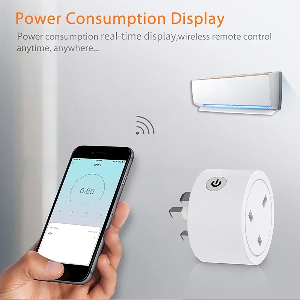 Tomada Inteligente Zigbee 16A  - Smart Home Remote avaliação e preço