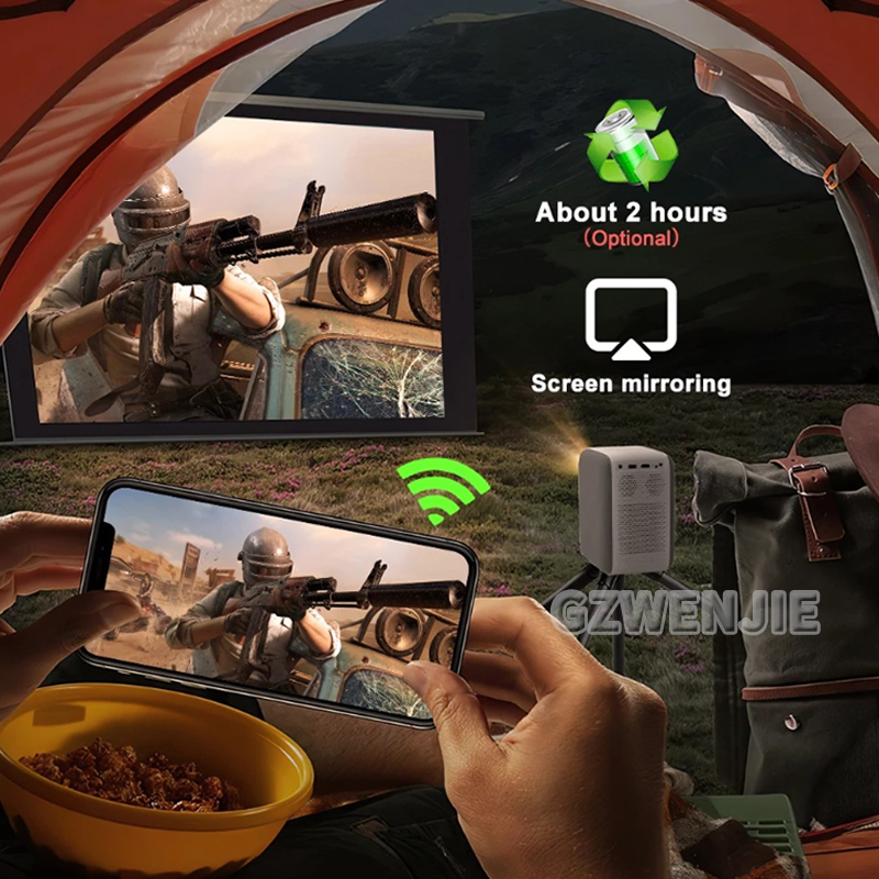 H6 Mini Projetor LED 1080P Ful - Smart Home Tv avaliação e preço