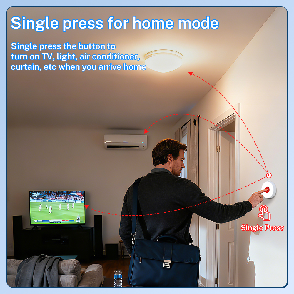 Botão Inteligente Tuya ZigBee  - Smart Home Remote avaliação e preço