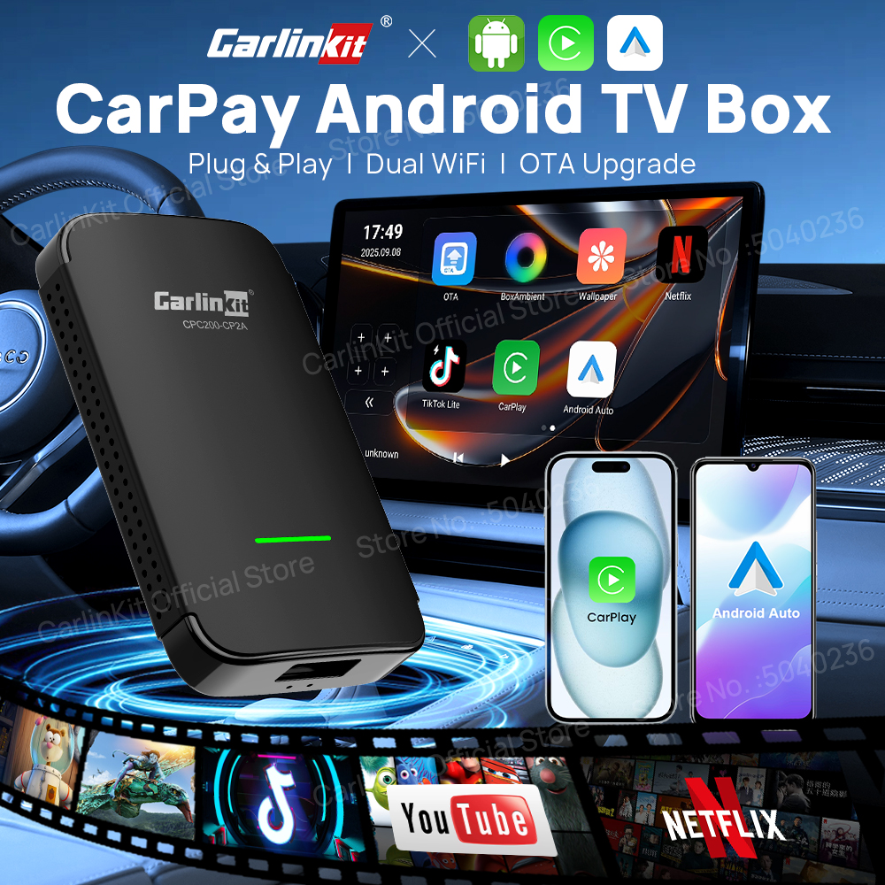 CarlinKit 4.0 CP2A Pro 3-em-1  - Smart Home Tv avaliação e preço