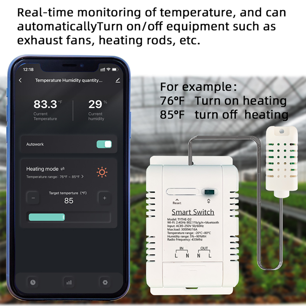 Interruptor WiFi TH-16 Control - Smart Home Thermostat avaliação e preço