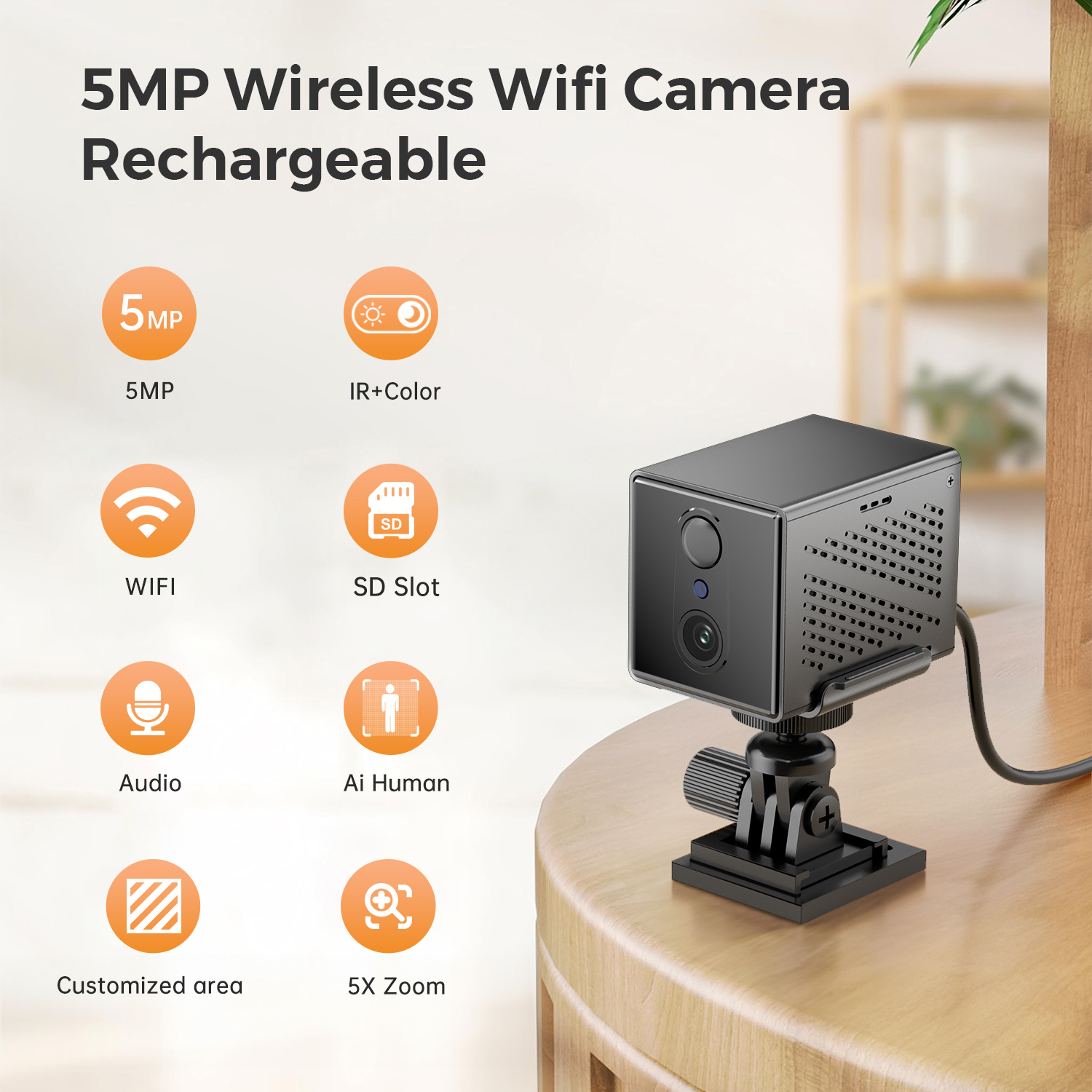 Câmera de Vigilância Mini Sem  - Smart Home Battery Camera Ezviz avaliação e preço