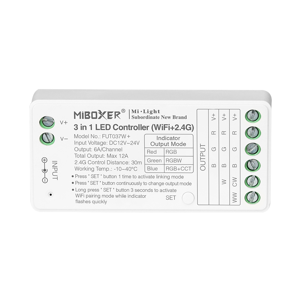 Miboxer fut035w + 2 em 1 fut03 - Wifi Led Dimmer avaliação e preço