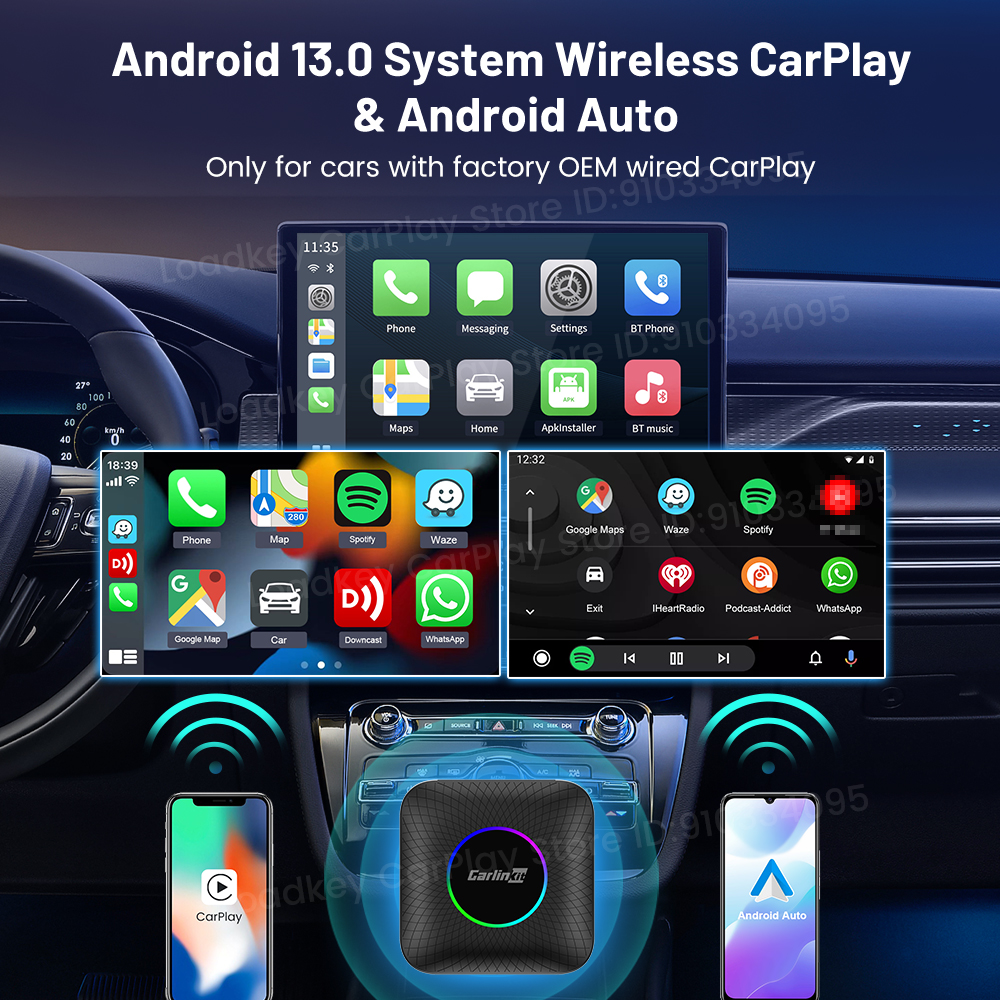 Carlinkit CarPlay Ai TV Box An - Smart Home Tv avaliação e preço